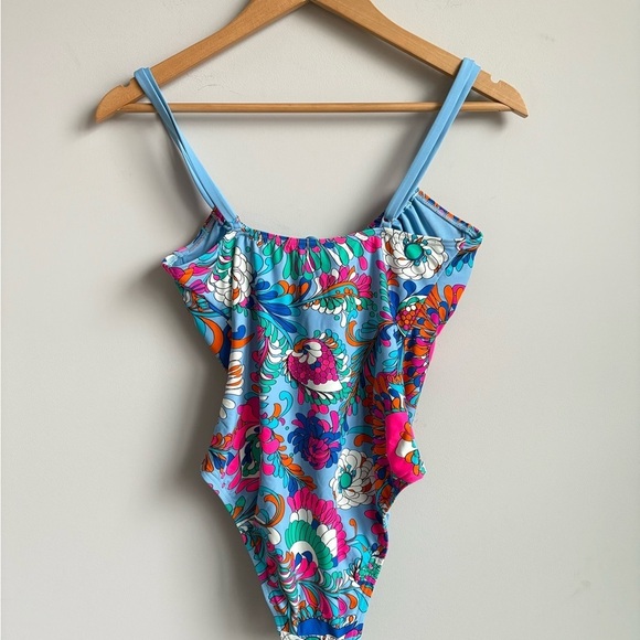 Kate Spade New York Swimsuit One Piece Tie Front  Swimsuit MEDIUM NWOT - Picture 6 of 6